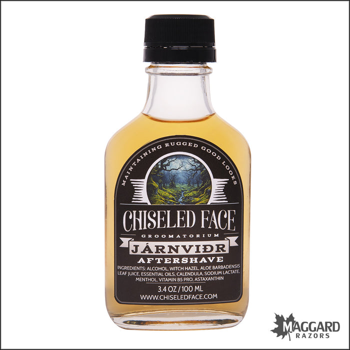 Chiseled Face Járnviðr Artisan Aftershave Splash, 100ml