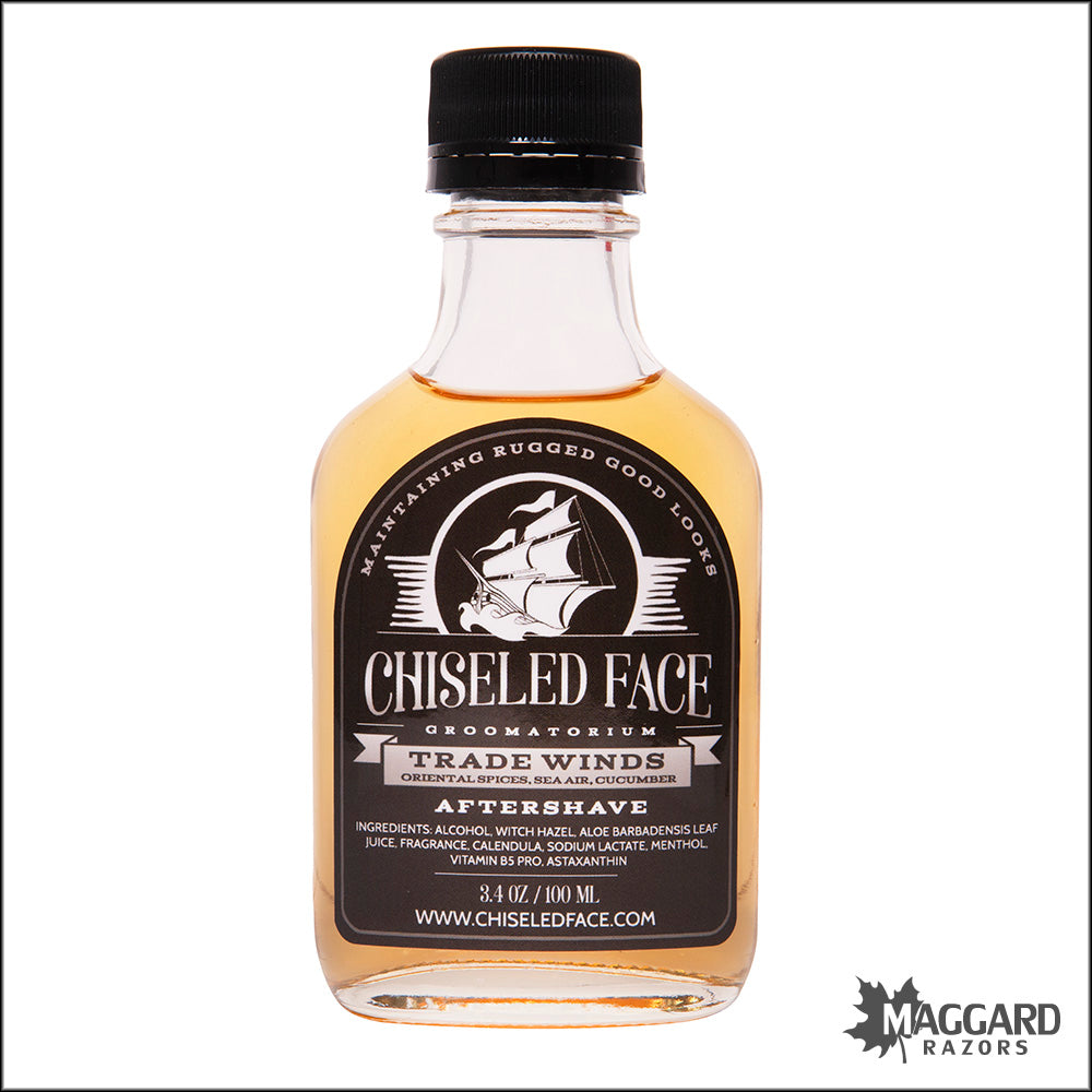 Chiseled Face Trade Winds Artisan Aftershave Splash, 100ml — Maggard Razors