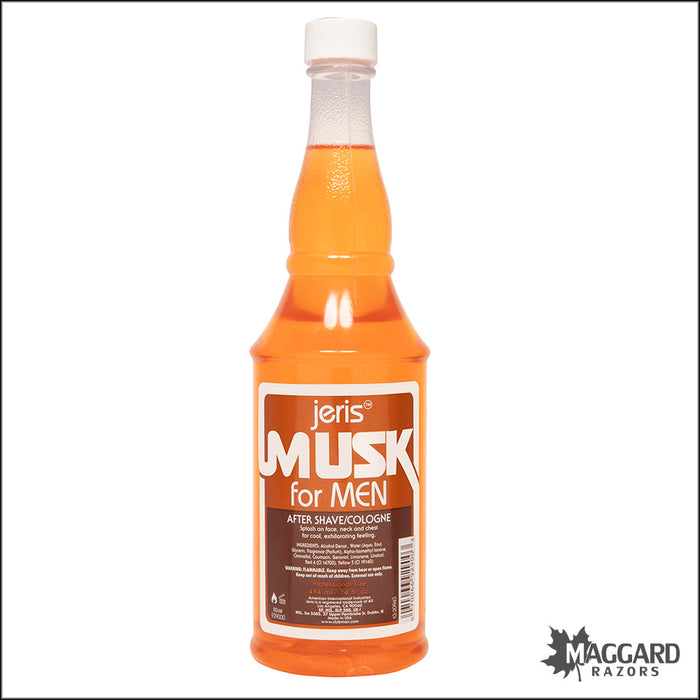 Clubman Pinaud Jeris Musk for Men Aftershave Cologne, 14oz