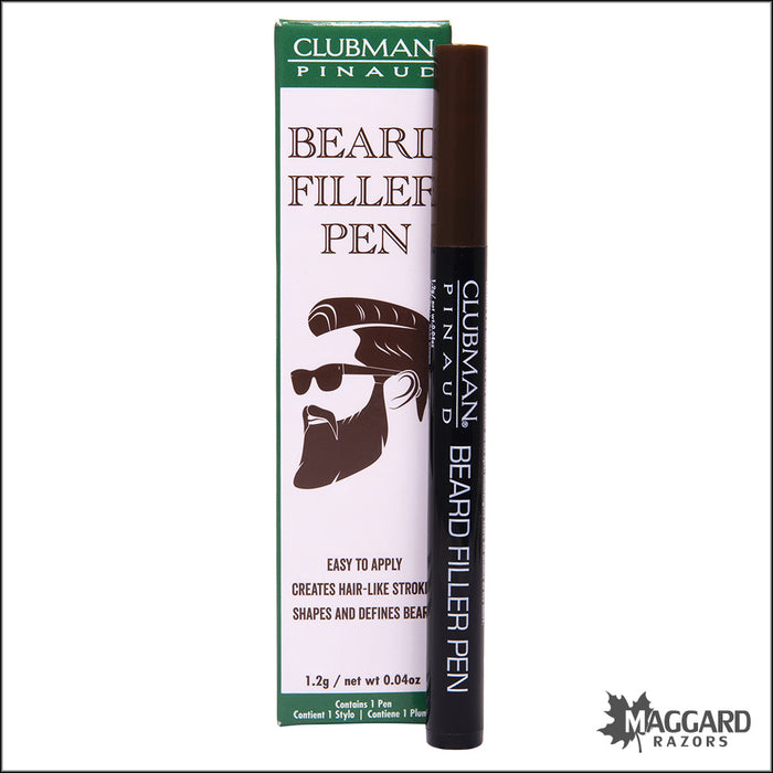 Clubman Pinaud Beard Filler Pen 1.2g - Brown