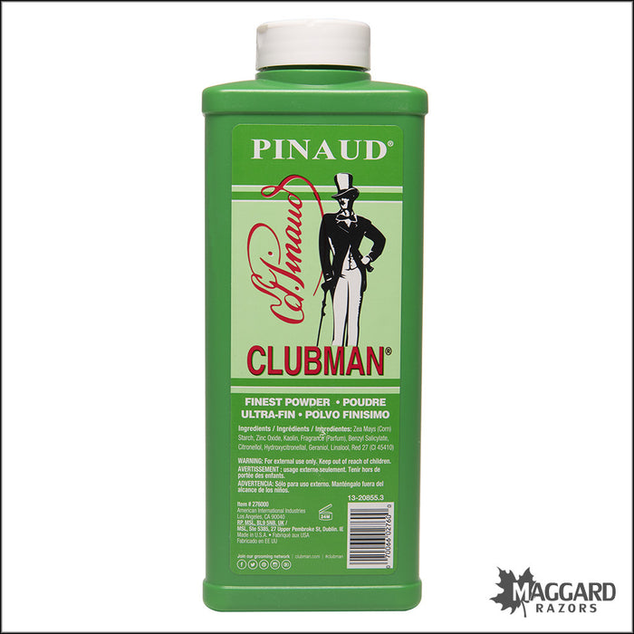 Clubman Pinaud Finest Cornstarch Powder, 9oz