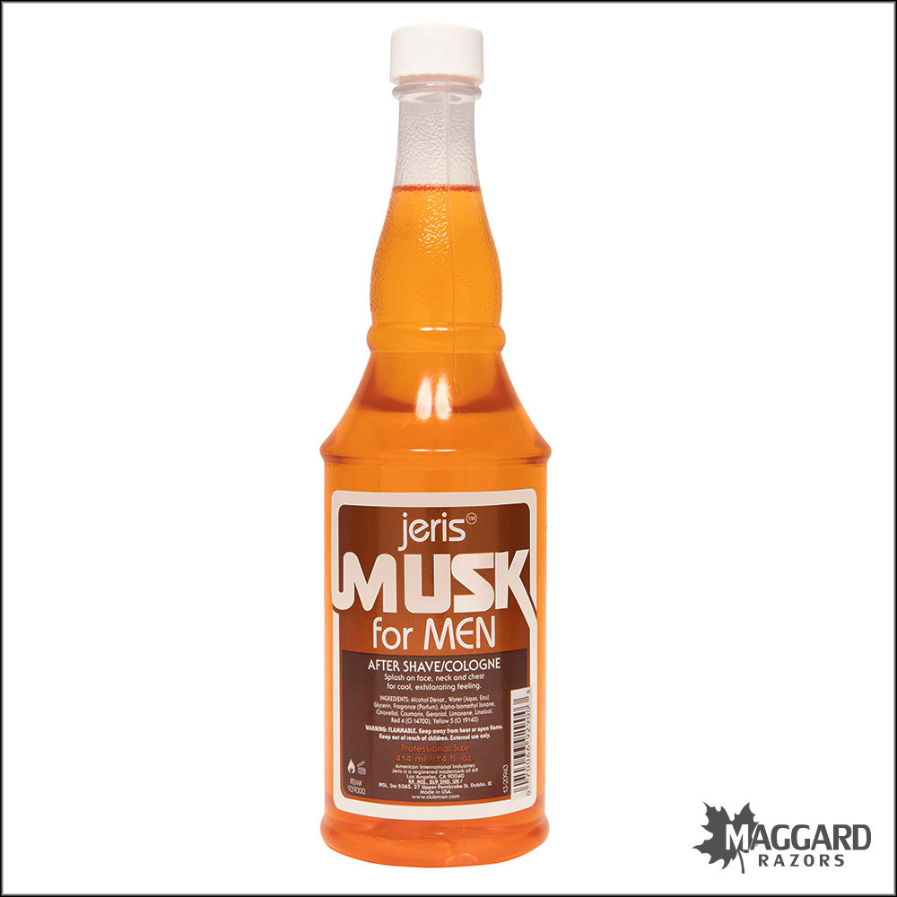 Clubman Pinaud Jeris Musk for Men Aftershave Cologne, 14oz