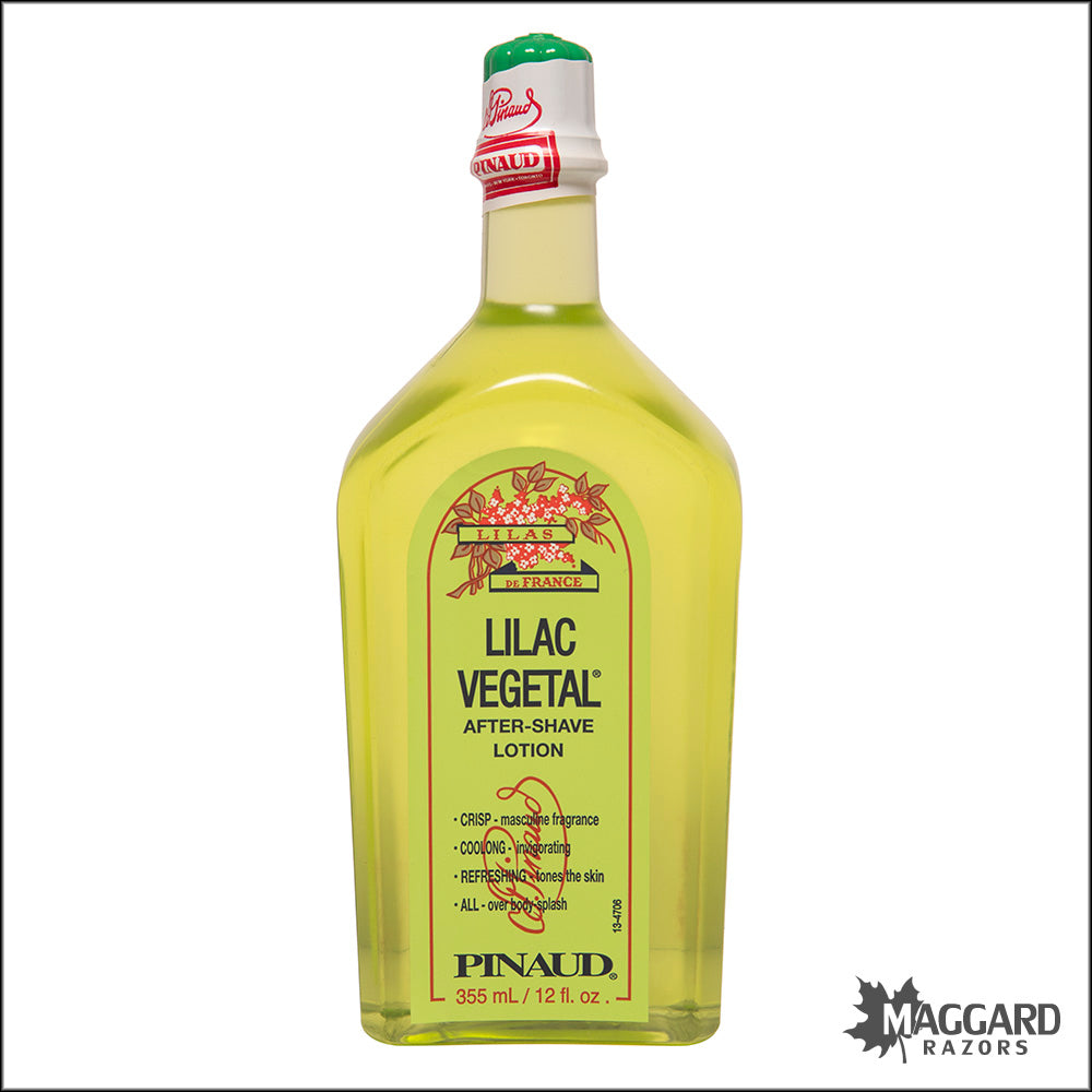 Clubman Pinaud Lilac Vegetal Aftershave Lotion, 12oz — Maggard Razors