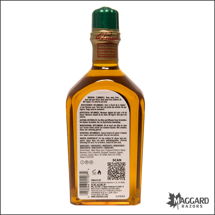 Clubman Pinaud Reserve Whiskey Woods Aftershave Lotion, 6 oz