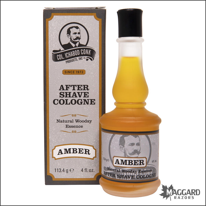 Col. Conk Amber Aftershave Cologne Splash, 4oz