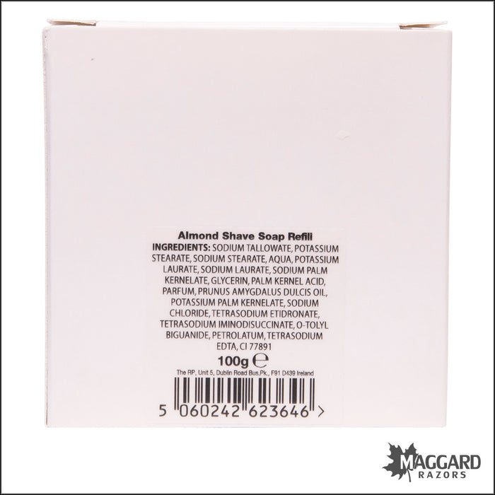 D.R. Harris Almond Shaving Soap Refill, 100g