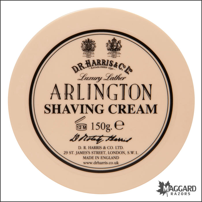 D.R. Harris Arlington Shaving Cream in Bowl, 150g
