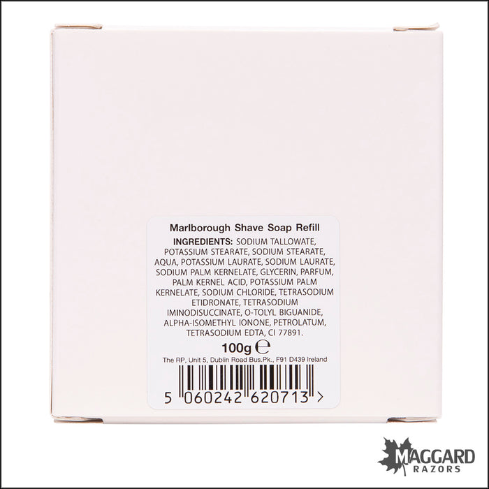 D.R. Harris Marlborough Shaving Soap Refill, 100g