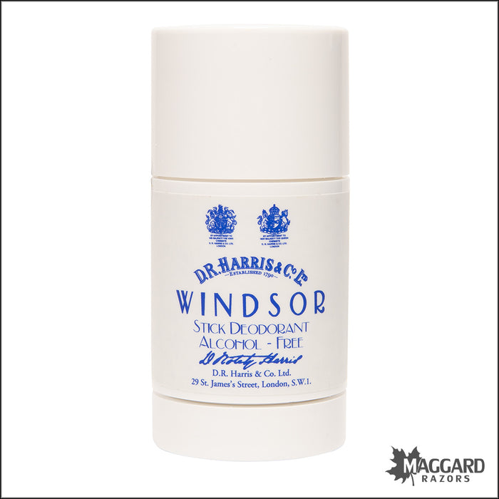 D.R. Harris Windsor Stick Deodorant, 75g - Alcohol Free