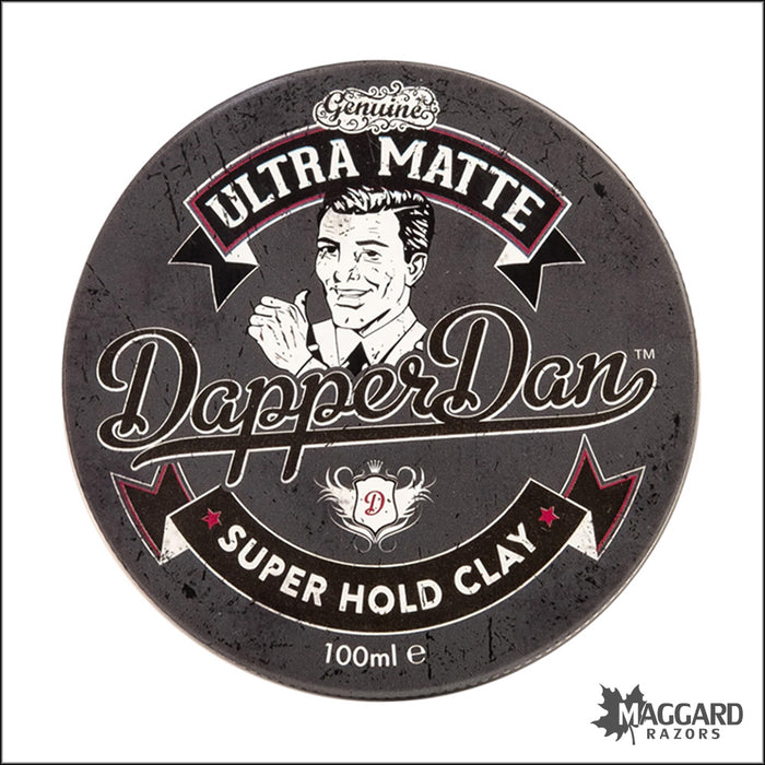 Dapper Dan Ultra Matte Super Hold Clay Hair Pomade, 100ml