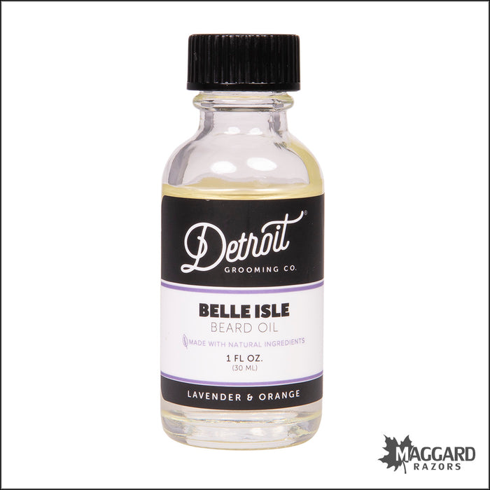 Detroit Grooming Co. Belle Isle Grooming and Beard Oil, 1oz
