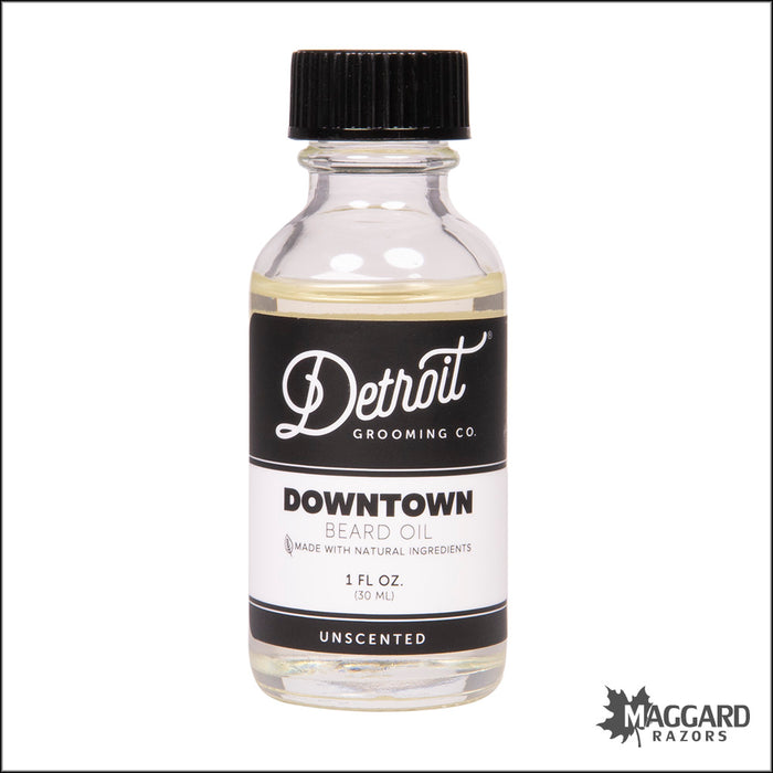 Detroit Grooming Co. Downtown Grooming and Beard Oil, 1oz