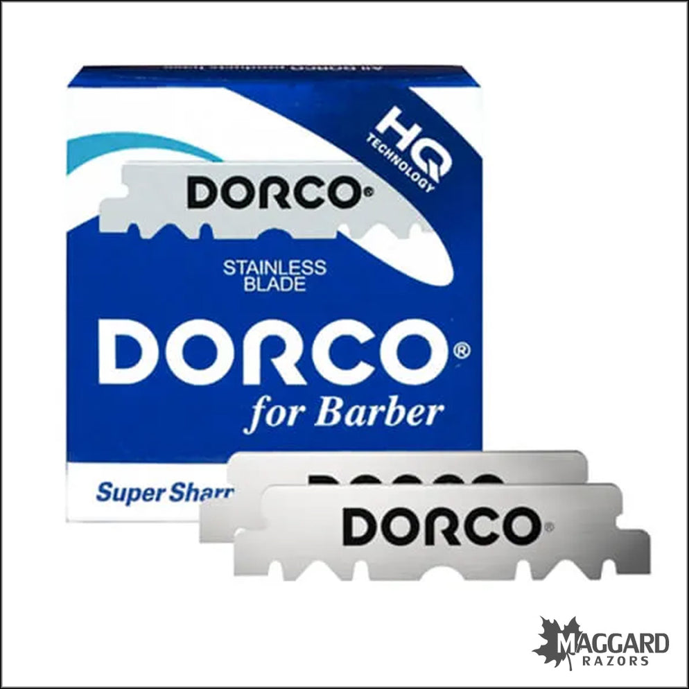 Dorco Blue HST3001P, 100 Single Edge Razor Blades — Maggard Razors