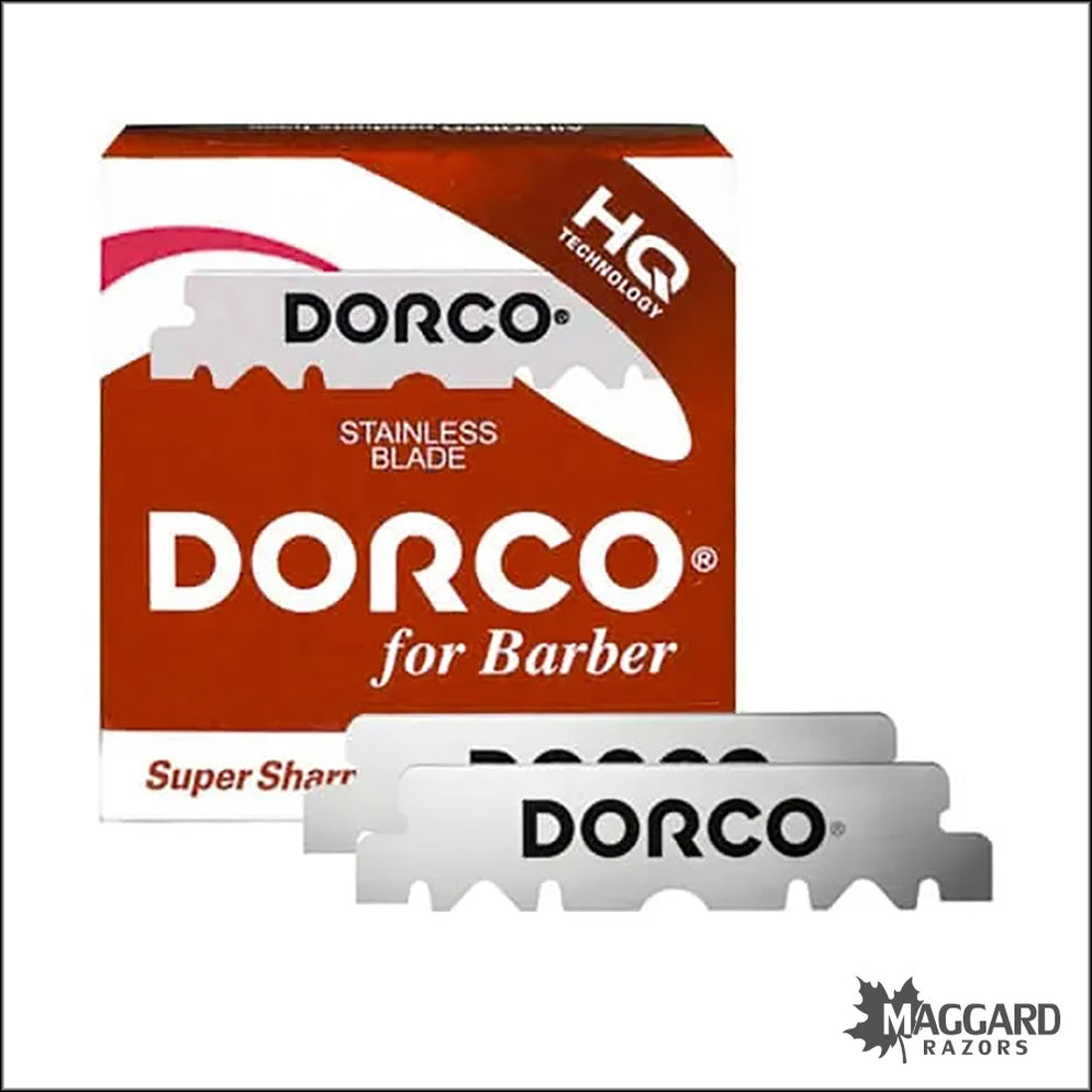 Dorco Red HST300R-1P Prime Japanese Steel, 100 Single Edge Razor Blade ...