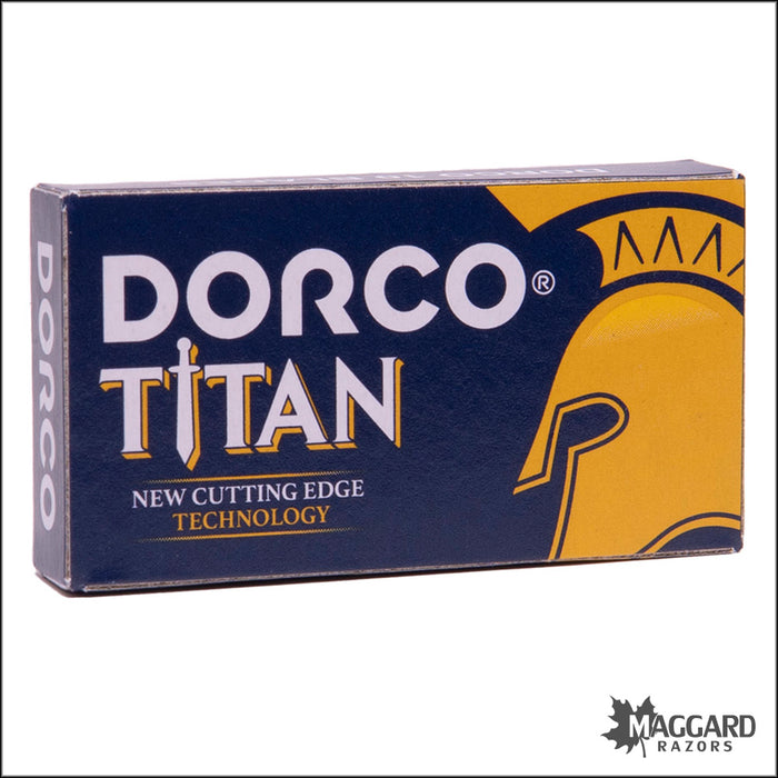 Dorco Titan Double Edge Razor Blades, 10 blades