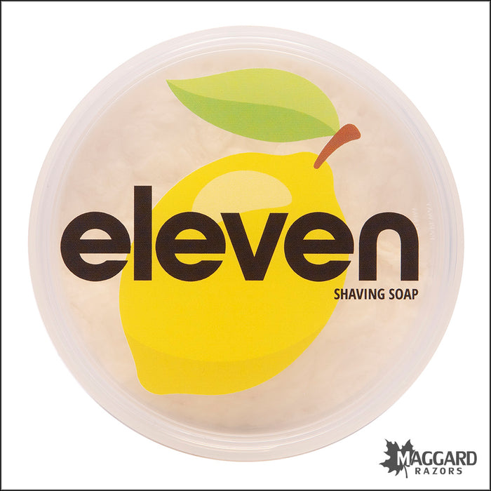 Eleven Shaving Sicilian Lemon Artisan Shaving Soap with Tallow, 4oz - Julien Base