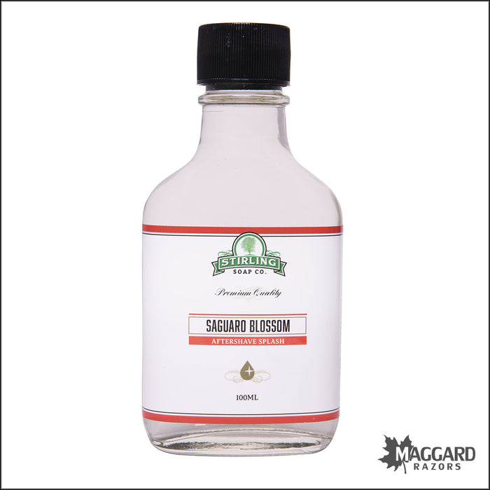 Stirling Soap Co. Saguaro Blossom Aftershave Splash, 100ml - Seasonal Release