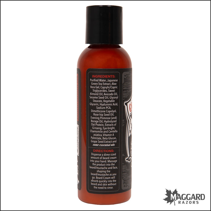 Grave Before Shave Bay Rum Beard Cream, 4oz