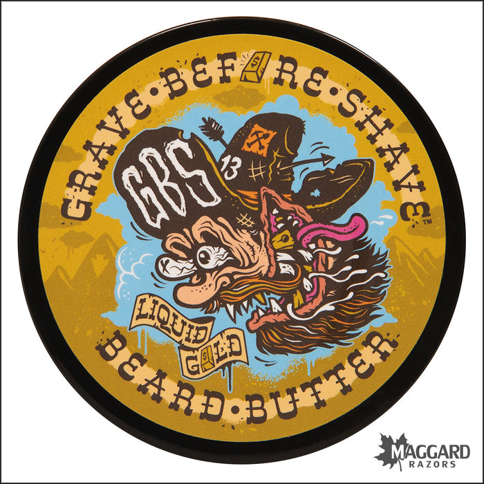 Grave Before Shave Liquid Gold Beard Butter, 4oz