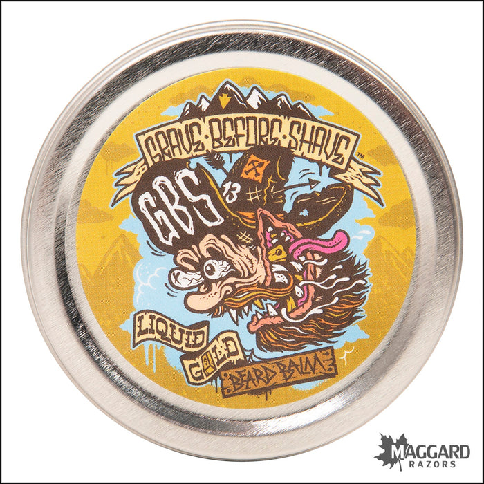 Grave Before Shave Liquid Gold Beard Balm, 2oz