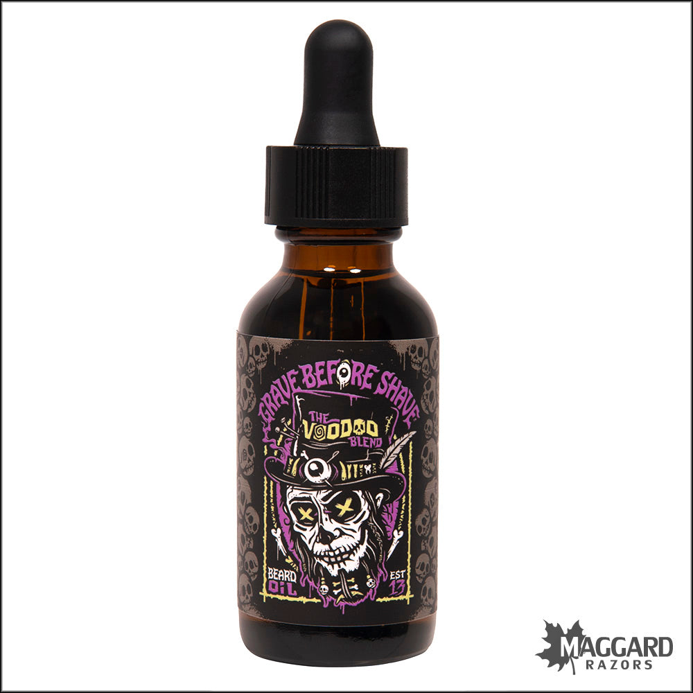 Grave Before Shave The Voodoo Blend Beard Oil, 1oz — Maggard Razors