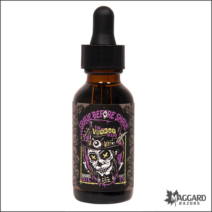 Grave Before Shave The Voodoo Blend Beard Oil, 1oz