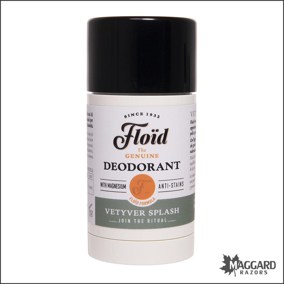 Floid The Genuine Vetyver Splash Deodorant, 2.5oz — Maggard Razors