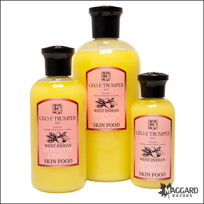 Geo F. Trumper Extract of Limes Skin Food 100, 200, or 500ml