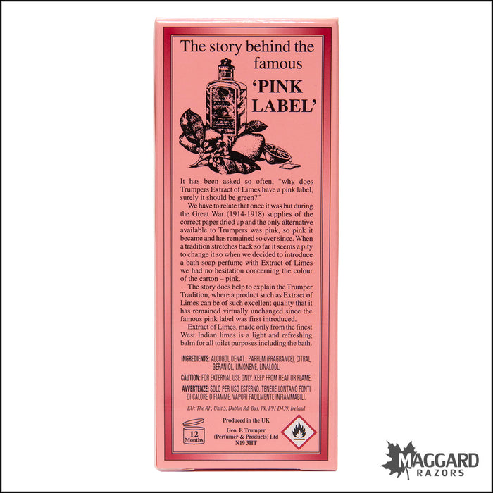 Geo F. Trumper Extract of Limes Cologne, 50ml