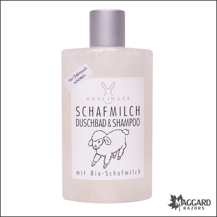 Haslinger Schafmilch (Sheep Milk) Bath and Shampoo Gel, 200ml