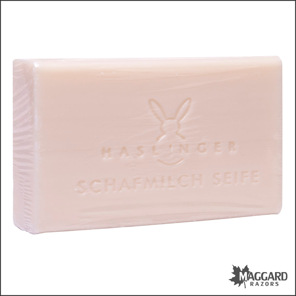 Haslinger Schafmilch Compact Duschbad & Shampoo – 100 G, Mild & Pflegend