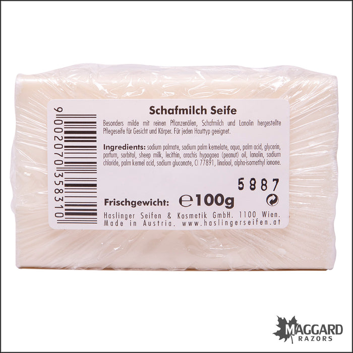 Haslinger Schafmilch (Sheep Milk) Bath Soap, 100g