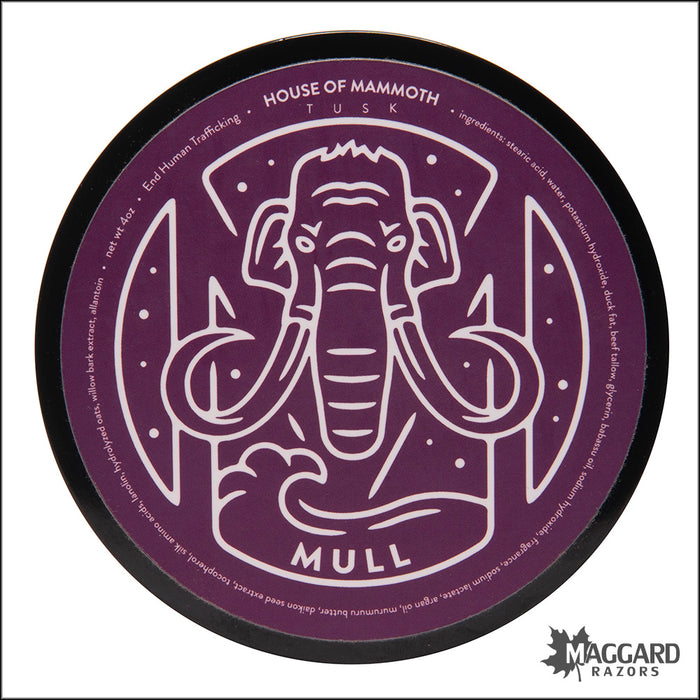 House of Mammoth Mull Artisan Shaving Soap, 4oz