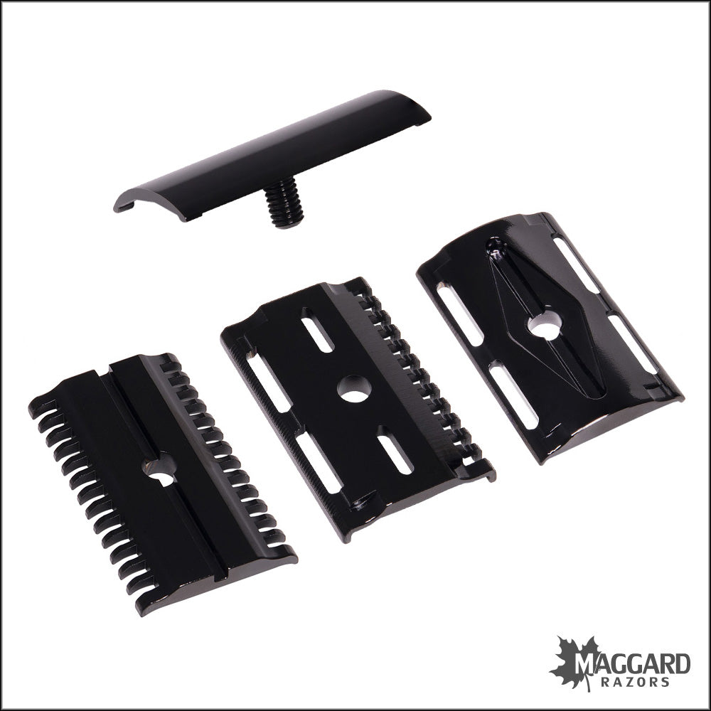 Hidden Hat Razor iKon 4-piece Stainless Steel Head Kit — Maggard Razors