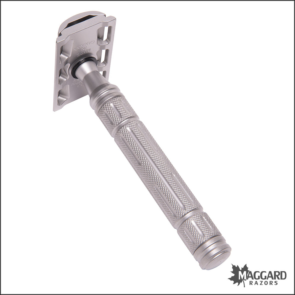 Karve Shaving Co. The Overlander Stainless Steel DE Safety Razor