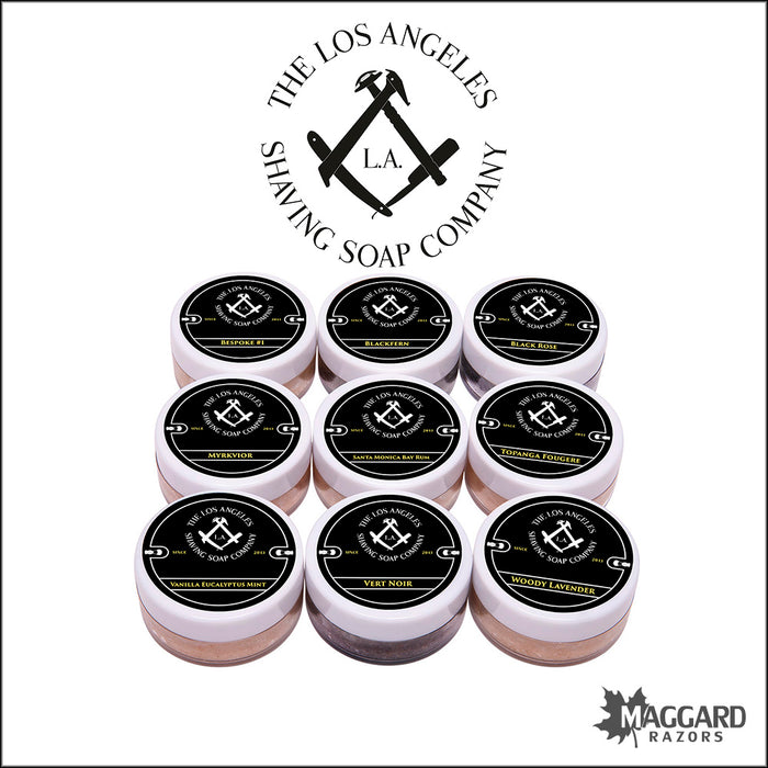 LA Shaving Co Shaving Soap Samples