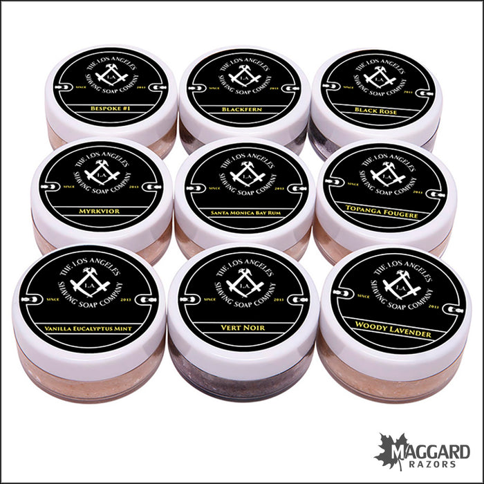 LA Shaving Co Shaving Soap Samples