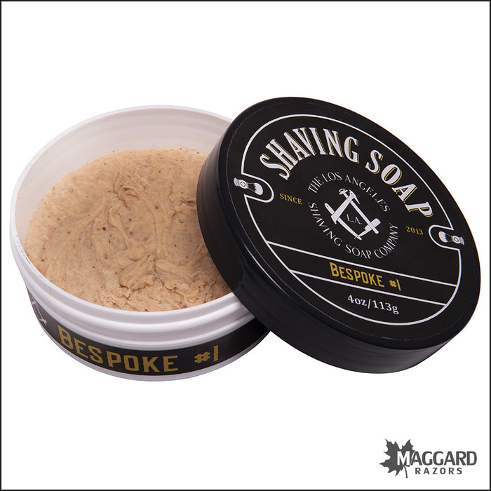 LA Shaving Co Bespoke #1 Shaving Soap, 4oz