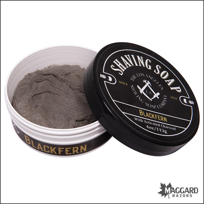 LA Shaving Co Blackfern Shaving Soap, 4oz