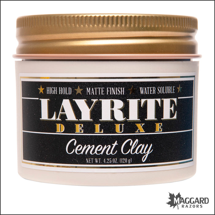 Layrite Cement Hair Clay, 4.25oz