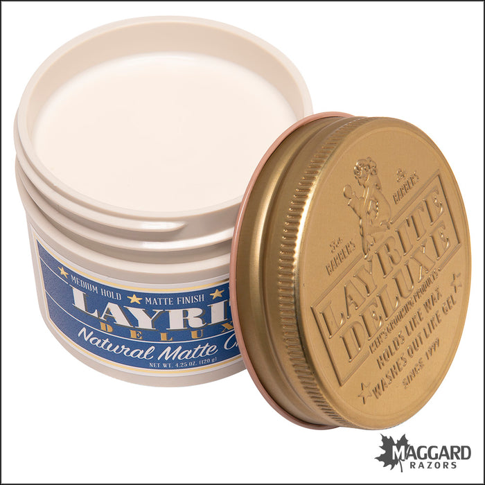 Layrite Natural Matte Cream, 4.25oz
