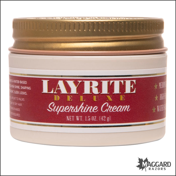 Layrite Supershine Cream Pomade, 1.5oz - Travel Size