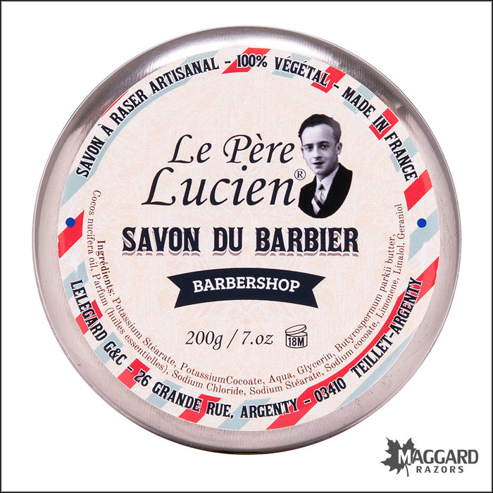 Le Père Lucien Barbershop Artisan Shaving Soap, 200g