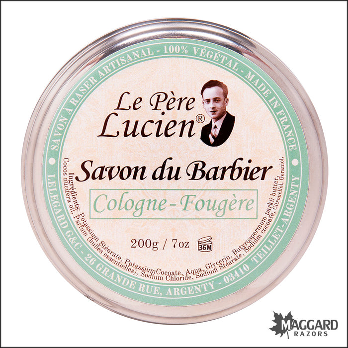 Le Père Lucien Cologne Fougere Shaving Soap, 200g