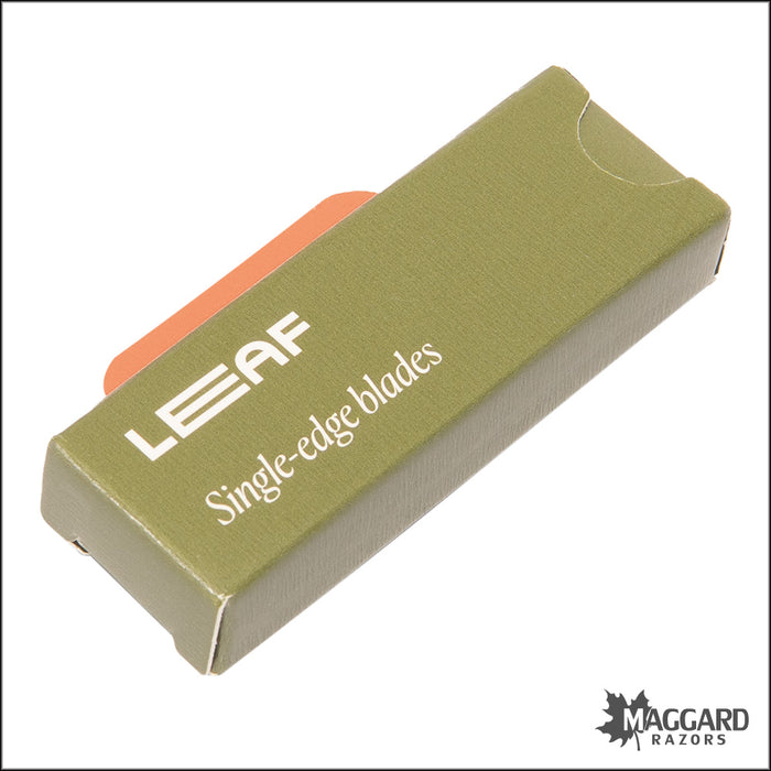 Leaf Two - Multi Blade Pivoting Head Safety Razor, Black