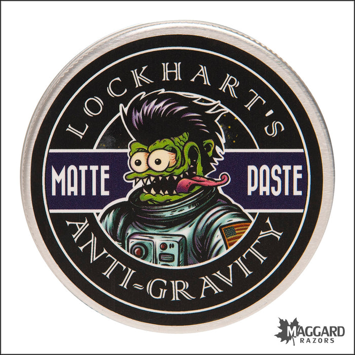 Lockhart's Anti-Gravity Matte Paste Water Based Pomade, 3.4oz