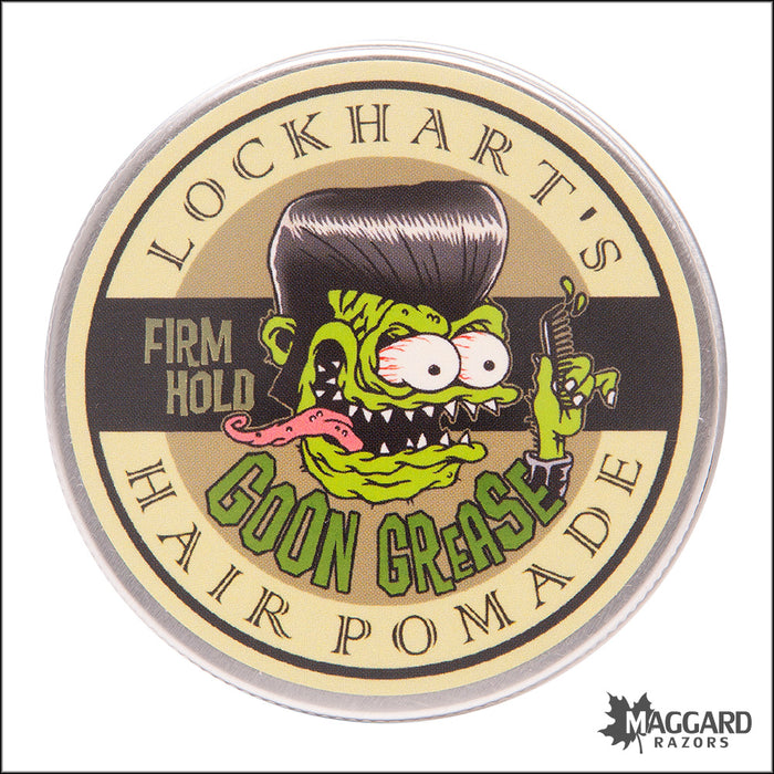 Lockhart's Goon Grease Oil Based Hair Pomade, 3.4oz - Firm Hold