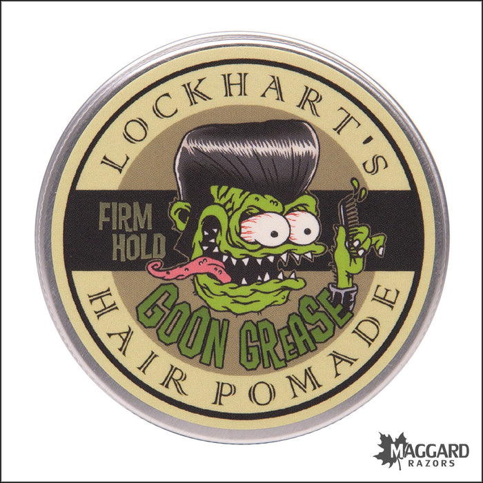 Lockhart's Goon Grease Oil Based Hair Pomade, 3.4oz - Heavy Hold