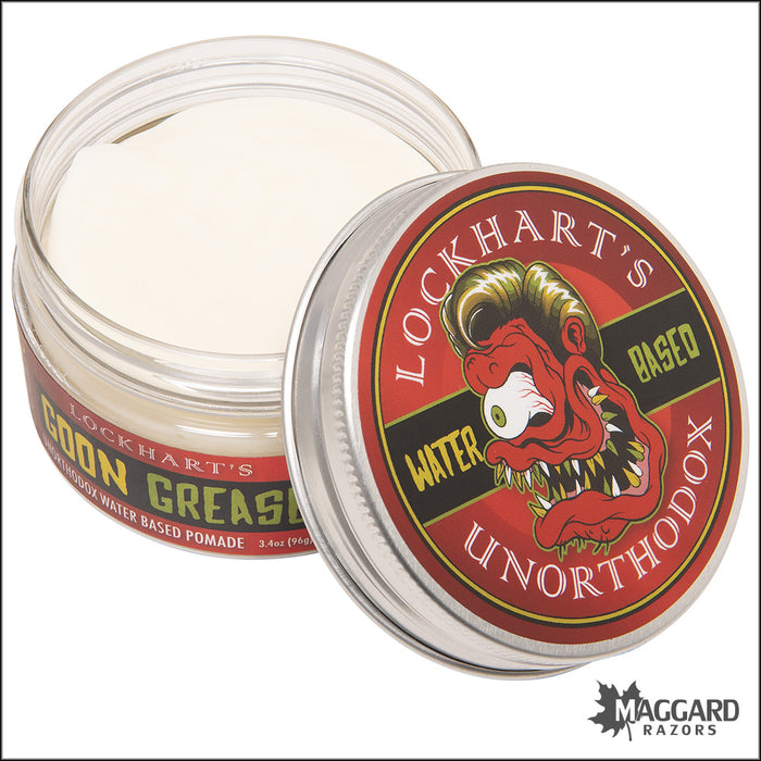 Lockhart's Goon Grease Unorthodox Water Based Pomade, 3.4oz - Firm Hold