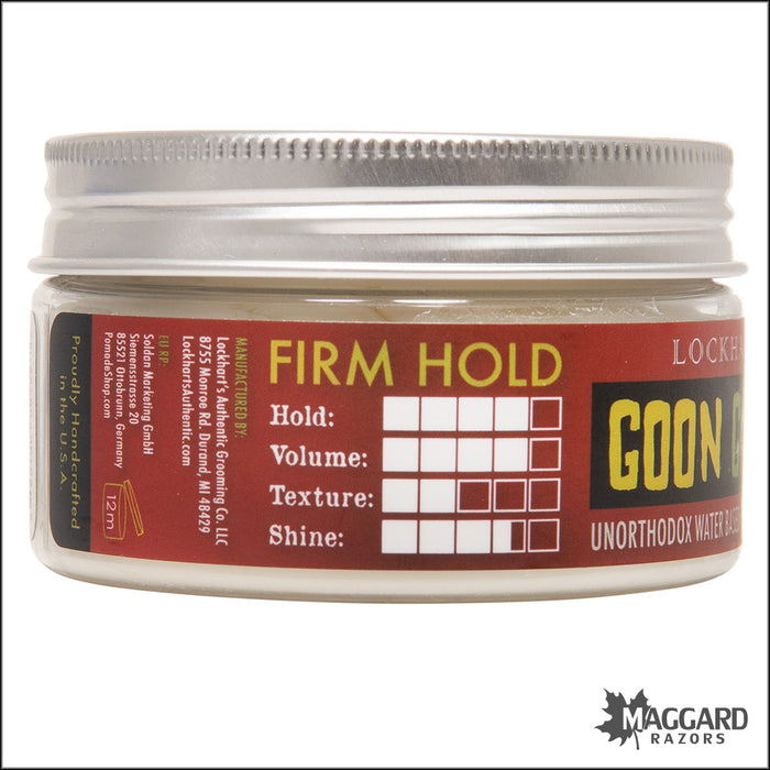 Lockhart's Goon Grease Unorthodox Water Based Pomade, 3.4oz - Firm Hold